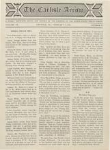 The Carlisle Arrow (Vol. 7, No. 22)