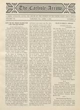 The Carlisle Arrow (Vol. 7, No. 31)