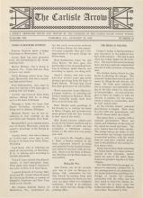 The Carlisle Arrow (Vol. 8, No. 18)