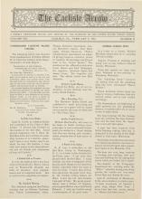 The Carlisle Arrow (Vol. 8, No. 21)