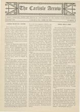 The Carlisle Arrow (Vol. 8, No. 33)