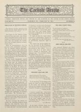 The Carlisle Arrow (Vol. 9, No. 25)