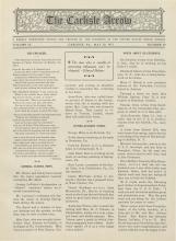 The Carlisle Arrow (Vol. 9, No. 38)