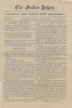 The Indian Helper (Vol. 2, No. 43) 