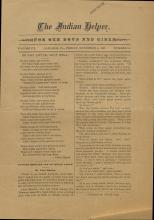 The Indian Helper (Vol. 3, No. 13)