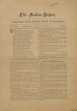 The Indian Helper (Vol. 3, No. 19)