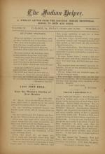 The Indian Helper (Vol. 3, No. 26)