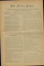 The Indian Helper (Vol. 3, No. 30)