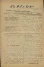 The Indian Helper (Vol. 3, No. 37)