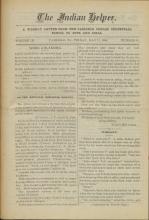 The Indian Helper (Vol. 3, No. 39)