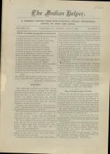 The Indian Helper (Vol. 3, No. 43) 