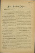 The Indian Helper (Vol. 4, No. 42) 