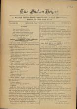 The Indian Helper (Vol. 4, No. 43)