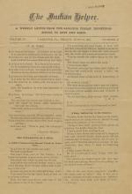 The Indian Helper (Vol. 4, No. 44) 