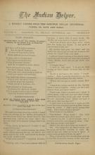 The Indian Helper (Vol. 5, No. 10)