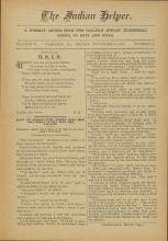 The Indian Helper (Vol. 5, No. 12) 