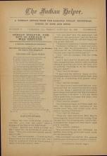 The Indian Helper (Vol. 5, No. 19)