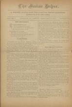 The Indian Helper (Vol. 5, No. 25)