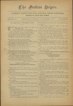 The Indian Helper (Vol. 6, No. 10)