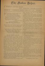 The Indian Helper (Vol. 6, No. 25)