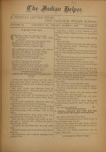 The Indian Helper (Vol. 6, No. 26)