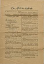 The Indian Helper (Vol. 6, No. 27) 