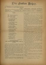 The Indian Helper (Vol. 6, No. 31) 