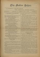 The Indian Helper (Vol. 6, No. 36)