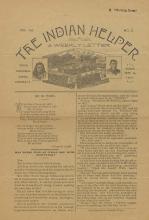 The Indian Helper (Vol. 7, No. 3)