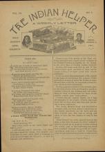 The Indian Helper (Vol. 7, No. 5)