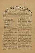 The Indian Helper (Vol. 7, No. 25)