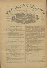 The Indian Helper (Vol. 7, No. 2)