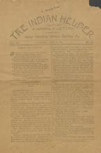 The Indian Helper (Vol. 7, No. 30)