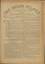 The Indian Helper (Vol. 7, No. 31)