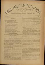 The Indian Helper (Vol. 7, No. 37)