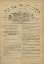 The Indian Helper (Vol. 7, No. 7) 