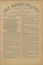 The Indian Helper (Vol. 7, No. 8)