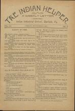 The Indian Helper (Vol. 7, No. 9)
