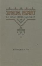 Annual Report of the Carlisle Indian School, 1910