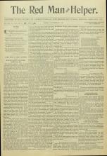 The Red Man and Helper (Vol. 1, No. 19)
