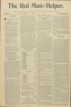 The Red Man and Helper (Vol. 2, No. 51)