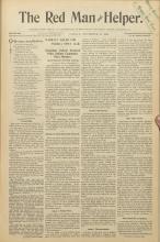 The Red Man and Helper (Vol. 3, No. 19)