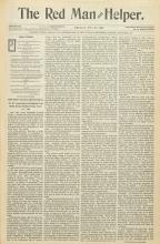 The Red Man and Helper (Vol. 4, No. 13)