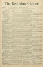 The Red Man and Helper (Vol. 4, No. 31)
