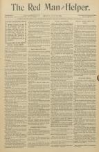 The Red Man and Helper (Vol. 5, No. 48)