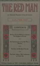 Image of the Red Man (Vol. 9 No. 5) Cover