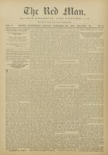 The Red Man (Vol. 10, No. 9)