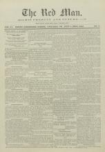 The Red Man (Vol. 11, No. 6)