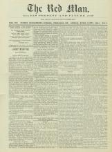 The Red Man (Vol. 12, No. 5)