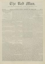 The Red Man (Vol. 12, No. 11)